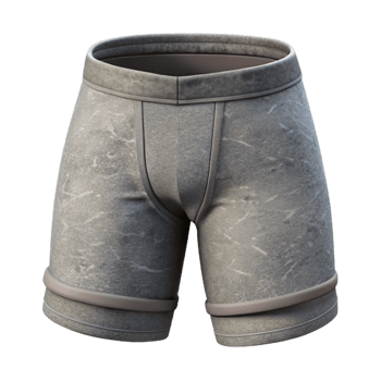 impressive artistic Workout Shorts Gray Fabric Transparent Cutout genuine png