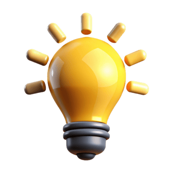 magnificent vintage Yellow Light Bulb Icon for Bright Marketing Ideas Isolated genuine png