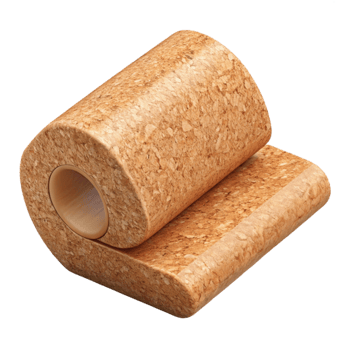 dramatic contemporary Yoga Block Cork Material Rectangular Isolated png