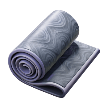 stunning classic Yoga Mat Towel Microfiber Grey Cutout Transparent Background png