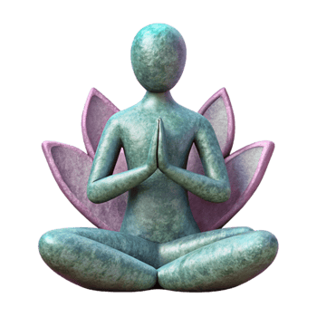 stunning classic Yoga Pose Lotus Silhouette Cutout png
