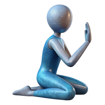 stunning creative Yoga Pose Pigeon Pose Isolated original png