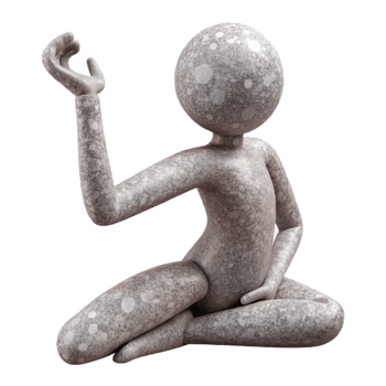 impressive vintage Yoga Pose Pigeon Pose Isolated authentic png