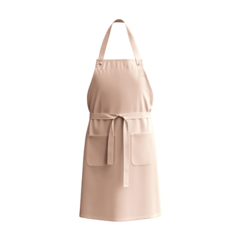 pink apron on transparent background png