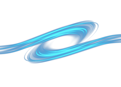 Blue glowing shiny lines effect. Luminous blue lines of speed. Light glowing effect. Light trail wave, fire path trace line and incandescence curve twirl. . Illustration number 62 png