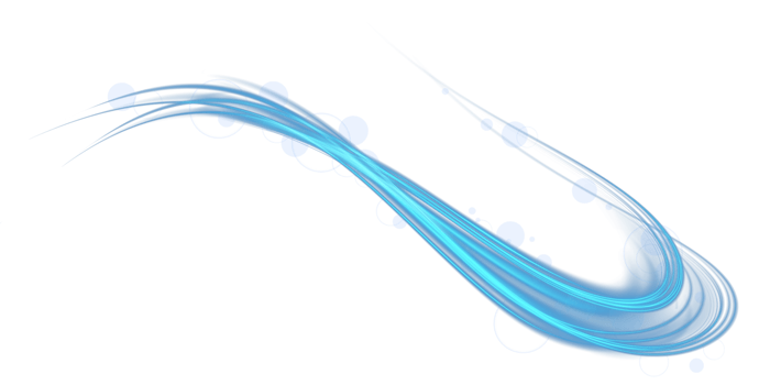 Blue glowing shiny lines effect. Luminous blue lines of speed. Light glowing effect. Light trail wave, fire path trace line and incandescence curve twirl. . Illustration number 53 png