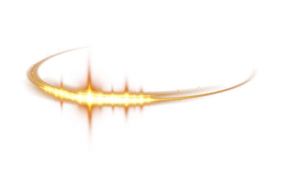 Golden glowing shiny lines effect. Luminous golden lines of speed. Light glowing effect. Light trail wave, fire path trace line and incandescence curve twirl. . Illustration number 56 png