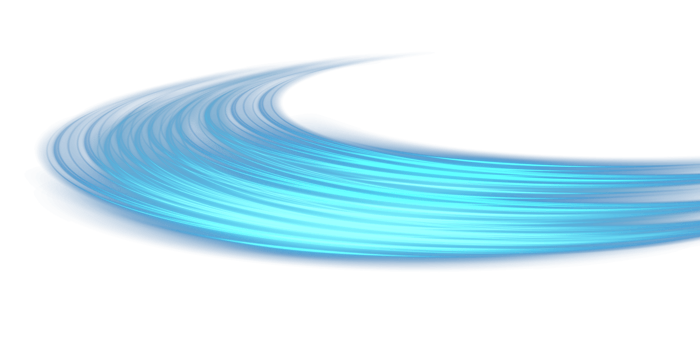 Blue glowing shiny lines effect. Luminous blue lines of speed. Light glowing effect. Light trail wave, fire path trace line and incandescence curve twirl. . Illustration number 42 png