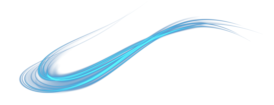 Blue glowing shiny lines effect. Luminous blue lines of speed. Light glowing effect. Light trail wave, fire path trace line and incandescence curve twirl. . Illustration number 23 png