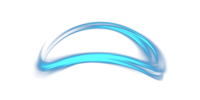Blue glowing shiny lines effect. Luminous blue lines of speed. Light glowing effect. Light trail wave, fire path trace line and incandescence curve twirl. . Illustration number 14 png