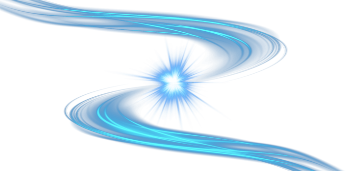 Blue glowing shiny lines effect. Luminous blue lines of speed. Light glowing effect. Light trail wave, fire path trace line and incandescence curve twirl. . Illustration number 7 png