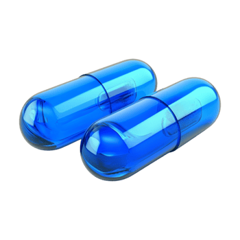 blue pill on transparent background png
