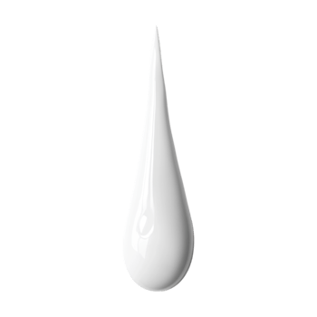 a drop of white liquid on a transparent background png