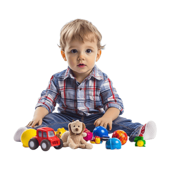 a baby boy sitting on the floor with toys png