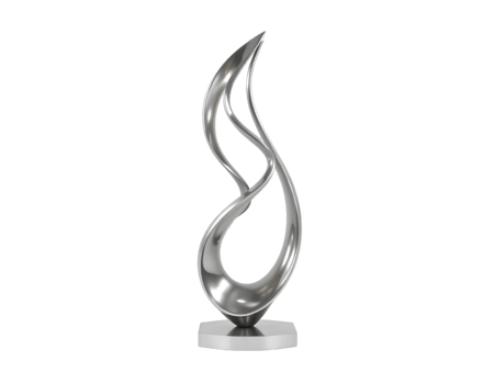 3d render of a silver trophy isolated on a transparent background png