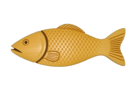 Yellow fish icon png