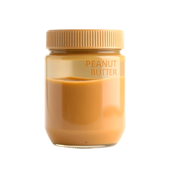 Realistic Detailed 3d Glass Jar of Mustard png
