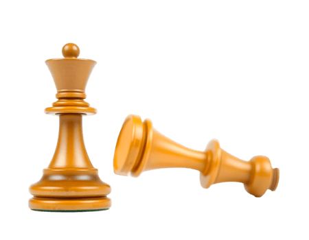 Chess pieces isolated on transparent background png