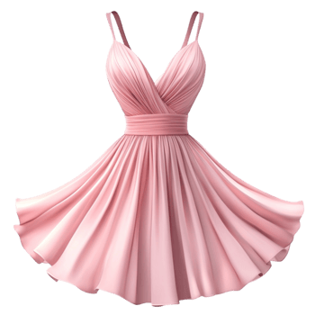 Beautiful pink evening gown dress png