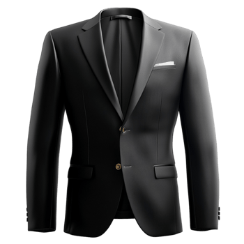 black suit jacket a sleek fit png