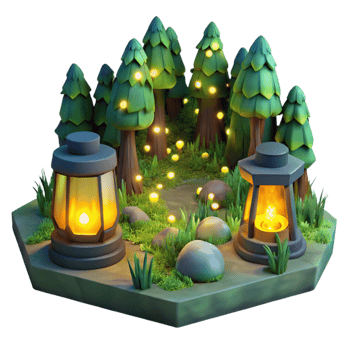 stunning vintage Fireflies Illuminating a Dark Night high quality png