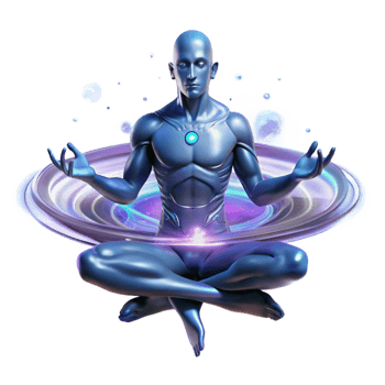 beautiful traditional A Powerful Psychic Being Levitating in A genuine png