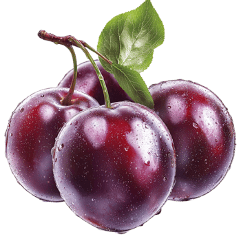 ripe cherries green leaves a glossy finish png