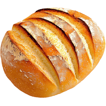 ly bakedisan bread loaf golden crust png