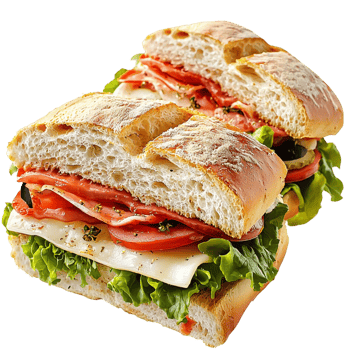 ly made swich lettuce tomato cheese in layers png