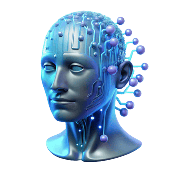 stunning modern A Transparent Human Head Filled with Bina genuine png