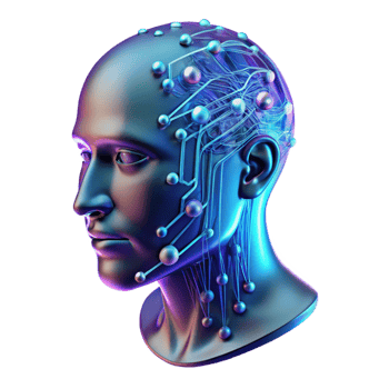 magnificent rustic A Transparent Human Head Filled with Bina professional png