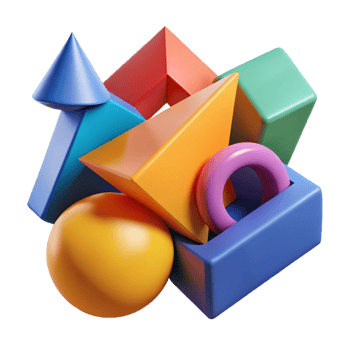 dramatic modern A Dynamic Composition of Overlapping Geomet premium png