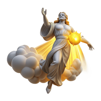 extraordinary abstract A Celestial Being Descending from the Hea genuine png