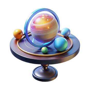magnificent modern A Holographic Projection of the Solar Syst detailed png