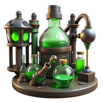 impressive classic A Mysterious Steampunk Laboratory Filled authentic png