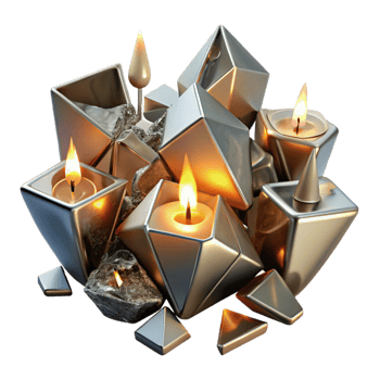 stunning contemporary Shattered Mirror Reflections png