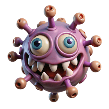 dramatic abstract A Terrifying Beholder Floating in a Dunge authentic png