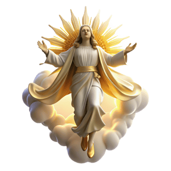 magnificent vintage A Celestial Being Descending from the Heav exclusive png
