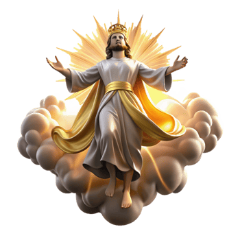 extraordinary vintage A Celestial Being Descending from the Heav detailed png