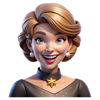 dramatic classic Portrait of a Glamorous Movie Star with Per detailed png
