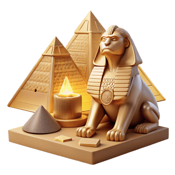 beautiful contemporary A Mysterious Sphinx Posing a Riddle In high resolution png
