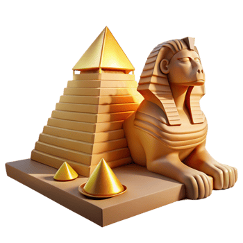 elegant contemporary A Mysterious Sphinx Posing a Riddle In authentic png