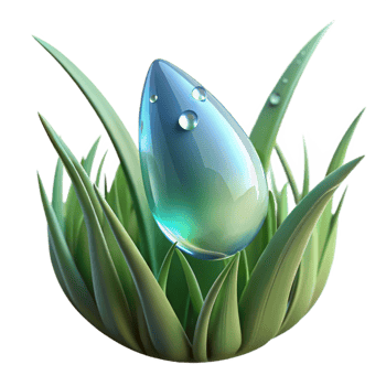 impressive minimalist A Close Up of a Dewdrop on a Blade Of premium png