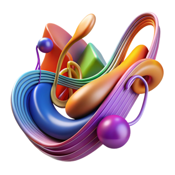 extraordinary rustic An Abstract Representation of Music Visua high resolution png
