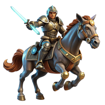 extraordinary creative A Steampunk Warrior Riding a Mechanical original png