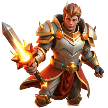dramatic creative A Fantasy Warrior with Intricate Armor A premium png