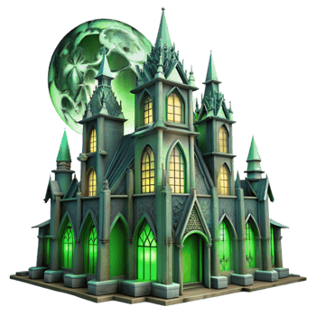 wonderful modern A Towering Gothic Skyscraper Intricate Ga exclusive png