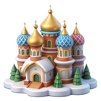beautiful contemporary A Traditional Russian Orthodox Church Col high resolution png