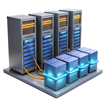 stunning traditional A Server Room Rows of Servers with Blink professional png