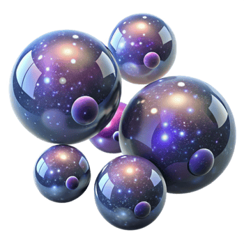 extraordinary classic A Field of Floating Translucent Orbs Wi premium png